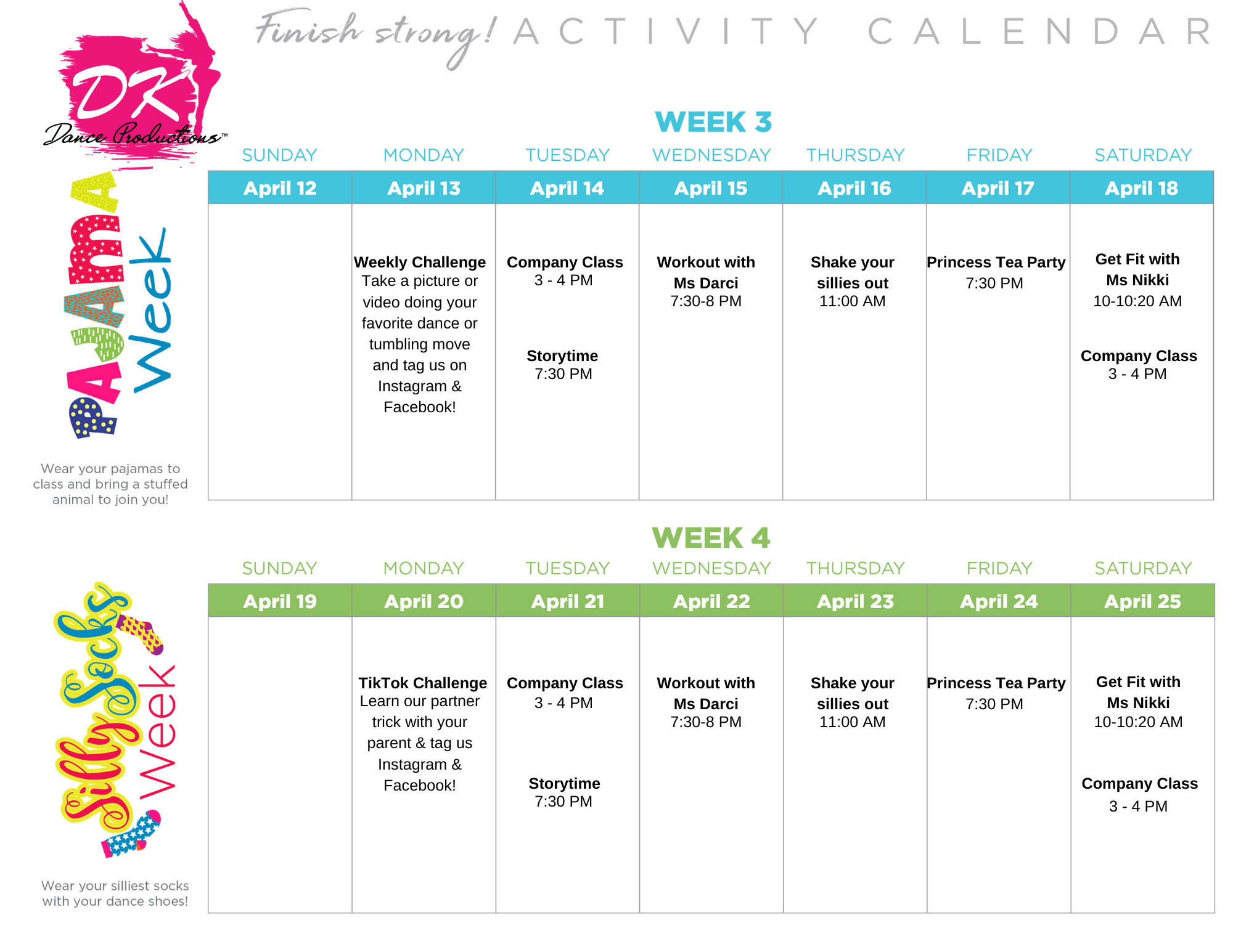 Weekly Challenge copy 3 & 4