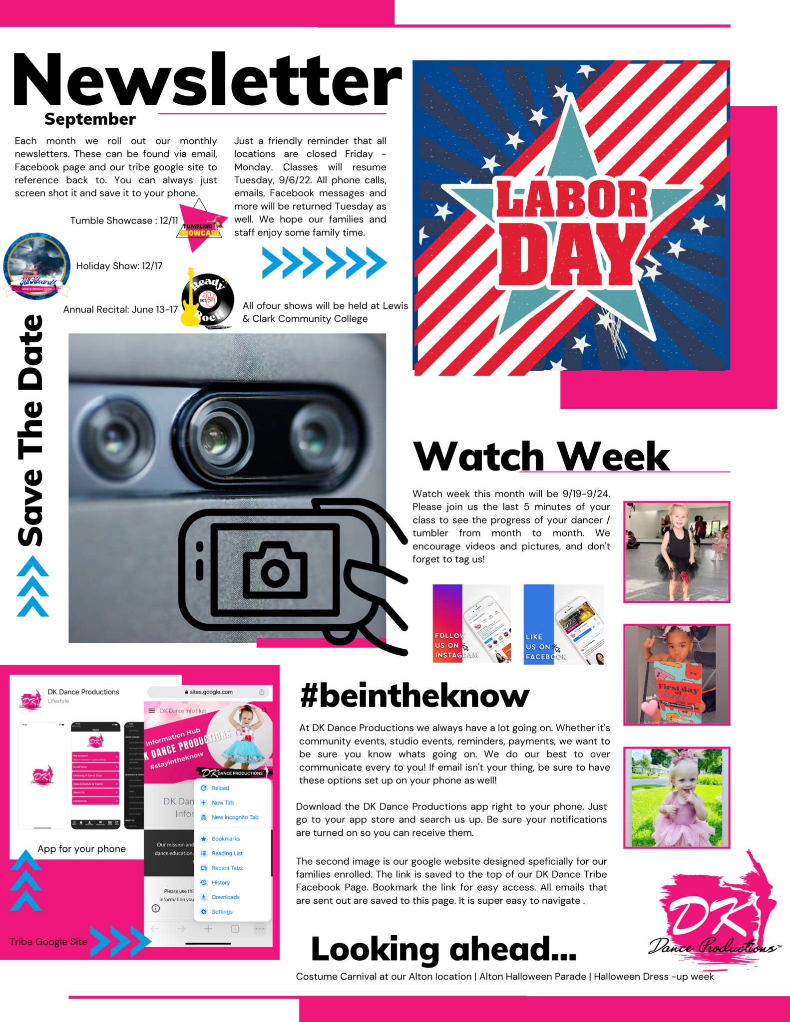 White and Mustard Minimalist Professional Classroom News Newsletter