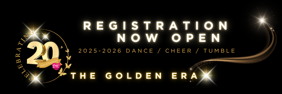 2025-2026 dance Cheer tumble schedule released (Email Header)