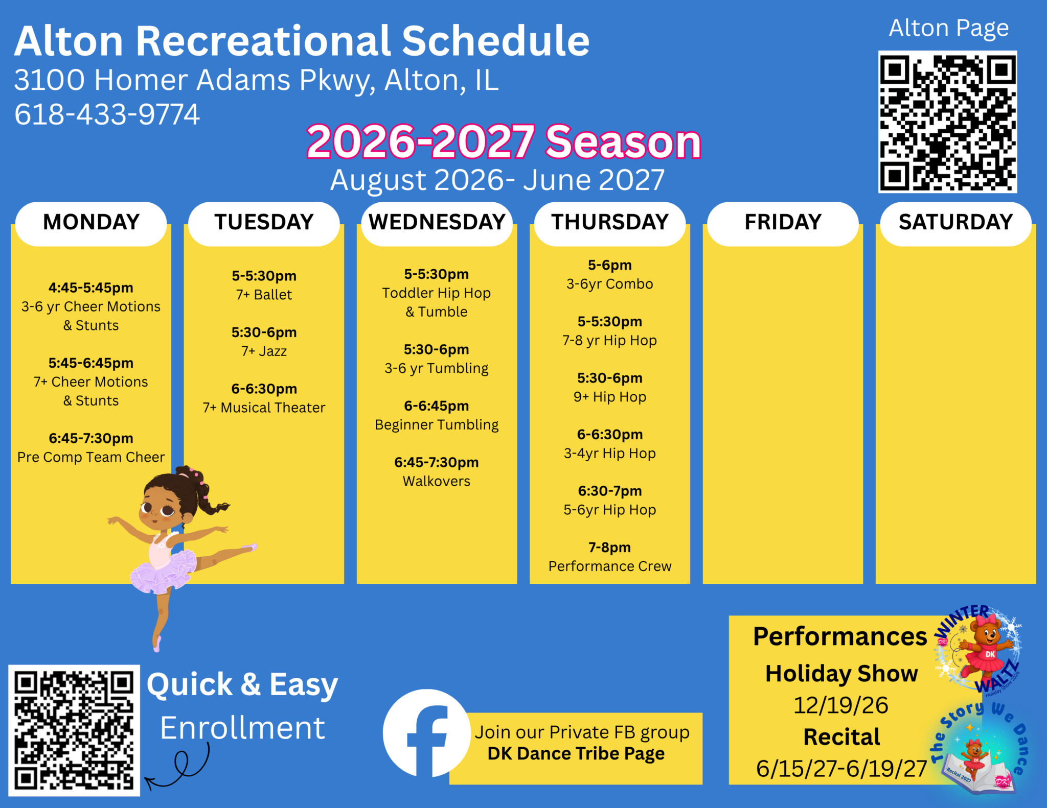 Alton Schedule - New